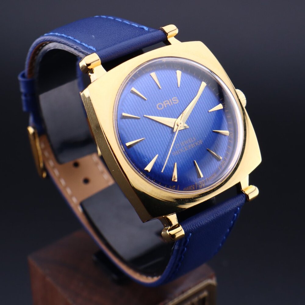 Oris Vintage Swiss 17 Jewels Hand-Wound Mechanical Men's Watch - FREE SHIPPING